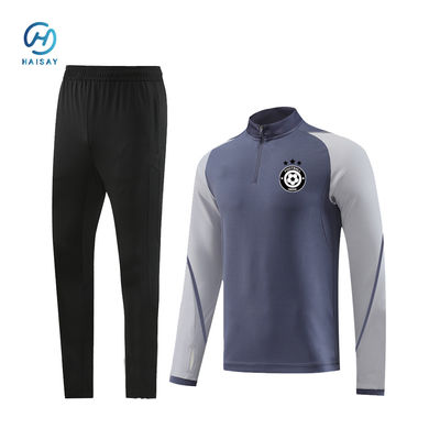 Camisetas de futebol de poliéster com costuras reforçadas e cores vibrantes do time Tamanho infantil