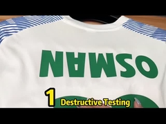 Uniformes azuis originais secos rápidos do clube do futebol do desgaste do futebol do clube feito sob encomenda do treinamento do jérsei do futebol dos homens