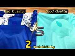 Logotipo personalizado Unisexo em branco Desporto de futebol com impressão de número de nome personalizado