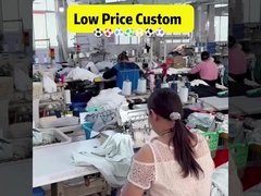 Kit de futebol azul personalizado comprimento da manga curto/longo nome da equipe colocação frente/ traseiro/ ombro/ manga