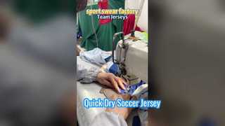 Camisa de futebol masculina de secagem rápida e leve respirável
