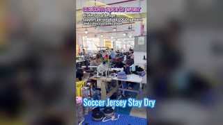 Camisa de futebol masculina de secagem rápida respirável